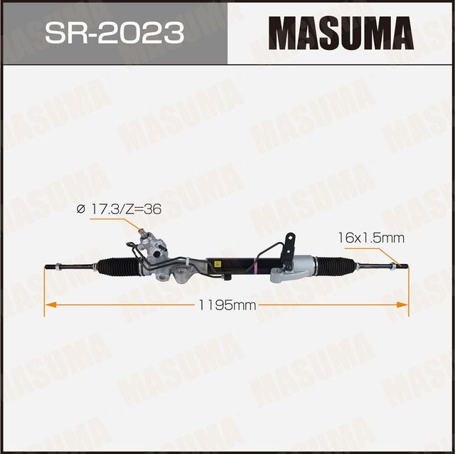 Рейка рулевая MASUMA, PATHFINDER, QX60 / R52, L50 LHD (левый руль) Masuma. Артикул SR2023