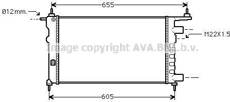 Вентилятор, мотор печки (отопителя) салона AVA. Артикул OL8674