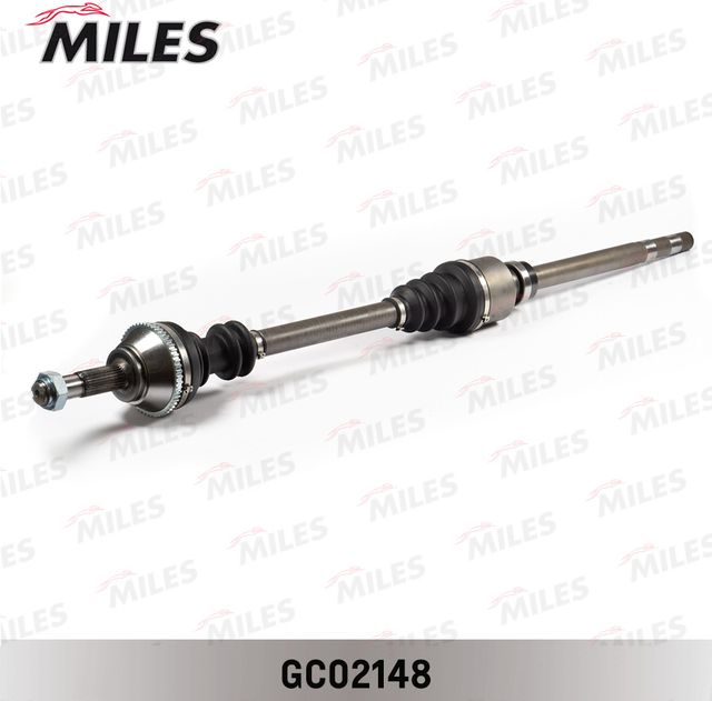Полуось (привод в сборе, приводной вал) Miles передняя правая для Fiat Ducato II 1994-2002. Артикул GC02148
