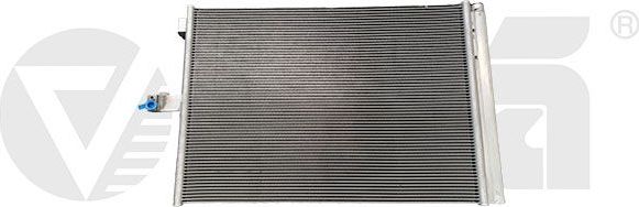 Радиатор кондиционера (конденсатор) Vika. Артикул 81156201