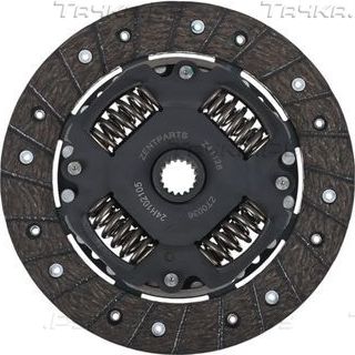 Диск сцепления Zentparts для Ford Fiesta I 1977-1983. Артикул Z41128