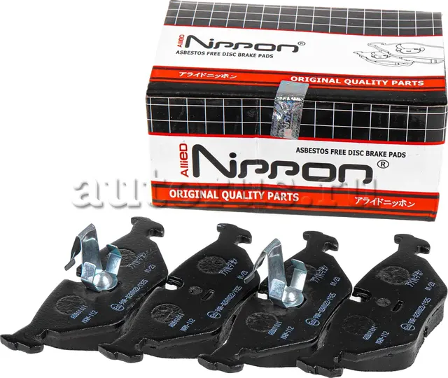 ADB01011_колодки дисковые задние!/ BMW E39 2.0-4.0/2.0D-3.0D 95 (Allied Nippon). Артикул ADB01011