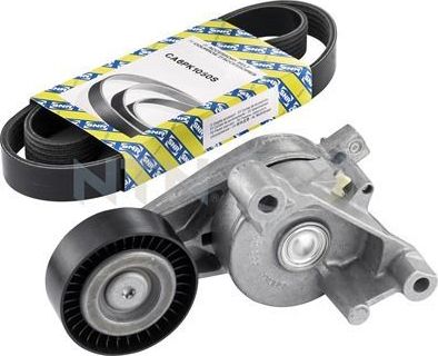 Приводной ремень поликлиновой с роликами (комплект) NTN / SNR. Артикул KA857.01