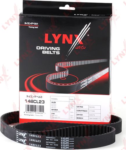 Ремень ГРМ LYNXauto. Артикул 148CL23
