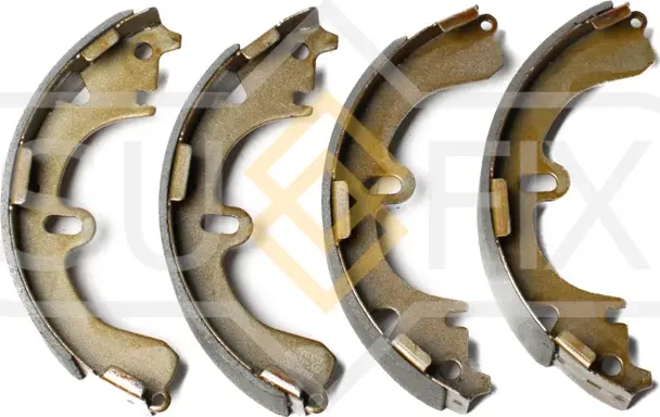 Барабанные тормозные колодки | зад прав/лев | (Sufix). Артикул SY-1069