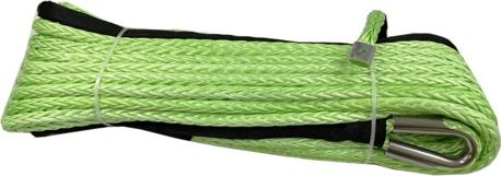 Трос синтетический Telawei 28м х 12мм (готовый) Зеленый. Артикул SR-12X28-GN