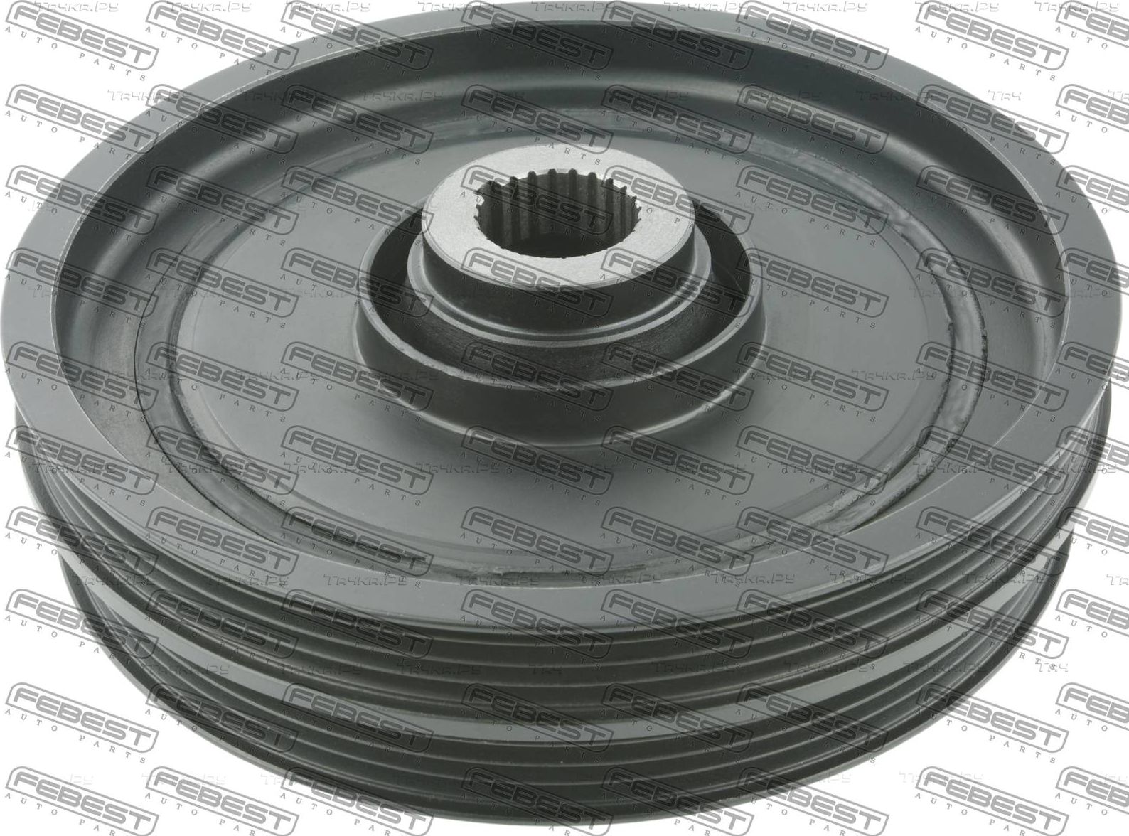 Шкив коленвала Febest. Артикул HDS-D16W