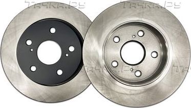 Тормозной диск NiBK задний для Toyota Corolla E140, E150 2006-2014. Артикул RN1352