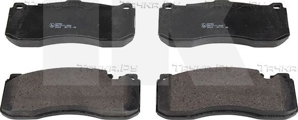 Тормозные колодки NK передние для BMW 1 I (E81/E82/E87/E88) 2004-2012. Артикул 221560