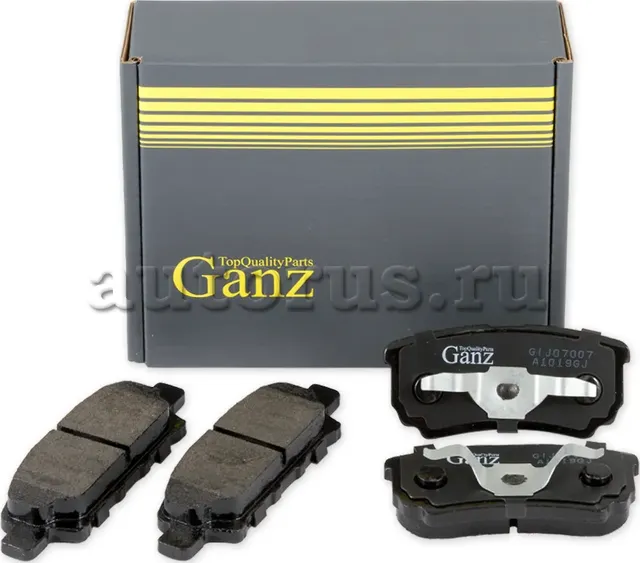 Колодки торм.зад. (Ganz). Артикул GIJ07007