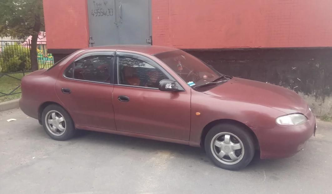 Дефлекторы Cobra Tuning для окон Hyundai Lantra II J2 седан 1995-2000. Артикул H24595