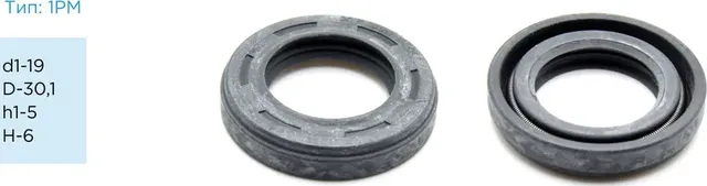 Сальник PSTF-00110 19,00/30,10*5,00/6,00 1PM (Pstpro). Артикул PSTF00110