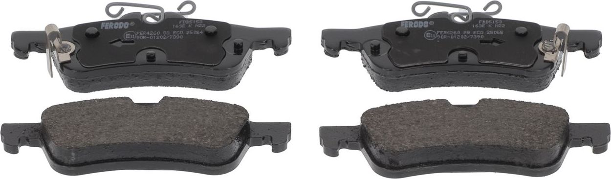 Тормозные колодки Ferodo Premier Eco Friction. Артикул FDB5153