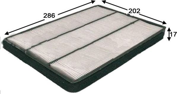 Салонный фильтр JS Asakashi. Артикул AC8504