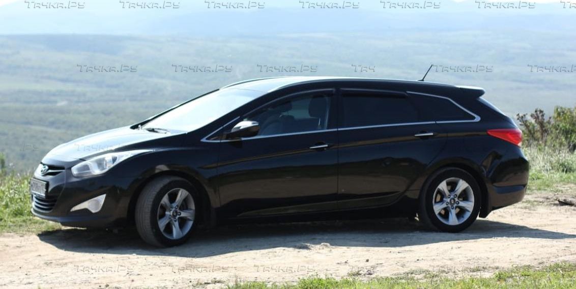 Дефлекторы SIM для окон Hyundai i40 универсал 2011-2019. Артикул SHYI401232