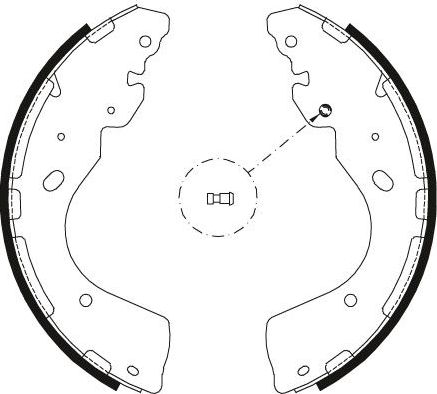 Тормозные колодки TRW. Артикул GS8797