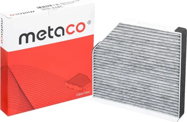 Фильтр салона AUDI A4 07- угольный (Metaco). Артикул 1010048C