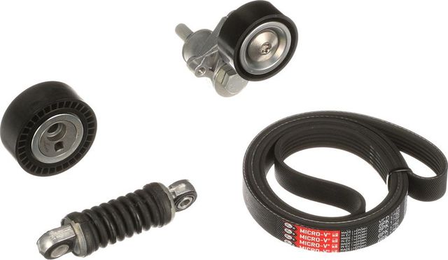 Приводной ремень поликлиновой с роликами (комплект) Gates Micro-V® для Citroen Jumpy I 1998-2006. Артикул K016PK1750