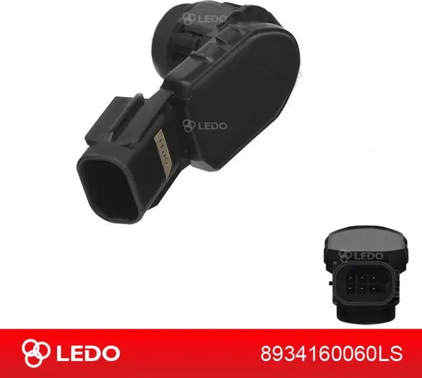 Датчик парковки черный (Ledo). Артикул 8934160060ls