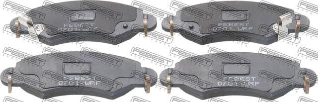 Тормозные колодки Febest передние для Suzuki Ignis II (HR) 2003-2008. Артикул 0701-WRF