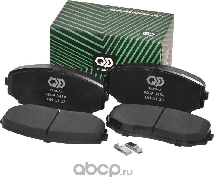 Колодки тормозные дисковые передние (Pilenga). Артикул FDP3458