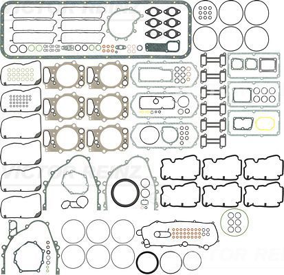 Прокладки двигателя (комплект) Victor Reinz для Scania 4 1995-2008. Артикул 01-34885-01