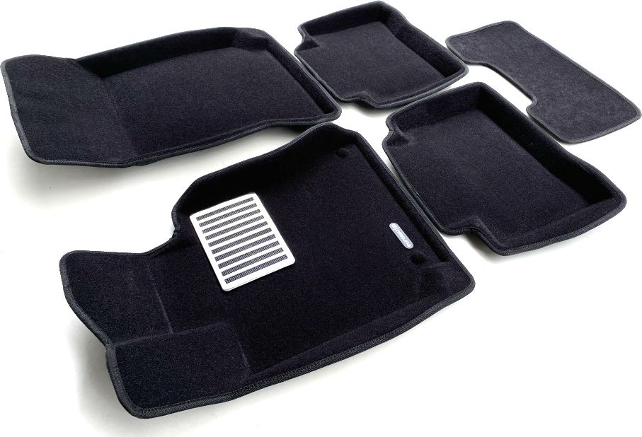 Коврики текстильные Euromat 3D Lux для салона Mercedes-Benz E-Класс W212 2009-2012. Артикул EM3D-003505