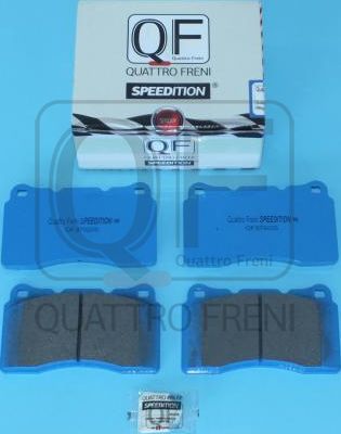 КОЛОДКИ ТОРМОЗНЫЕ FR  SPEEDITION SERIES (Quattro Freni). Артикул QF87900S