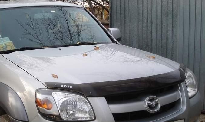 Дефлектор SIM для капота Mazda ВT-50 I 2006-2011. Артикул SMABT500612