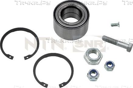 Ступичный подшипник (комплект) NTN / SNR передний для Volkswagen Golf I 1983-1984. Артикул R154.23