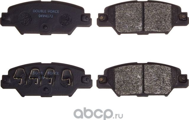 Колодки тормозные дисковые Double Force Double Force. Артикул DFP4172