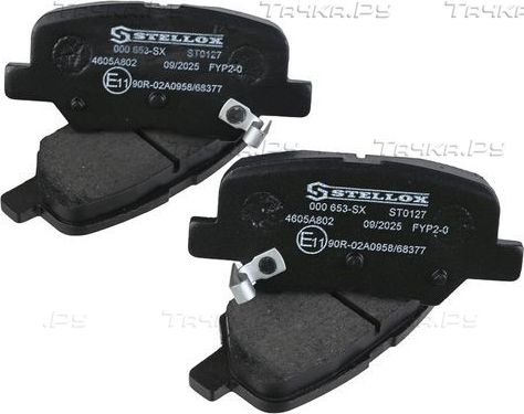 Тормозные колодки Stellox. Артикул 000 653-SX