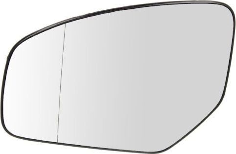 Зеркальное стекло бокового зеркала BLIC левое для Honda Civic X 2014-2026. Артикул 6102-12-2001333P
