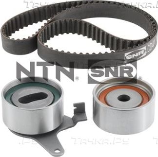 Ремень ГРМ с роликами (комплект) NTN / SNR для Kia Shuma I 1997-2001. Артикул KD470.34