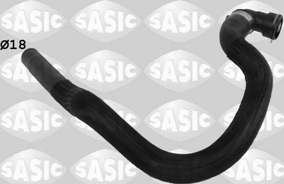 Патрубок радиатора (системы охлаждения) Sasic. Артикул 3400267