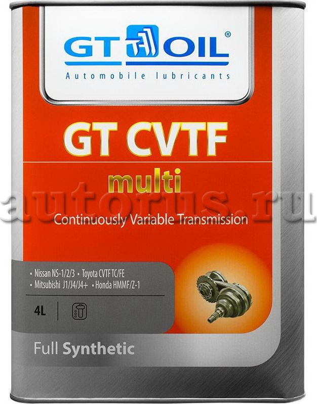 Масло транс. GT CVTF Multi  4 л (GT OIL). Артикул 8809059408667
