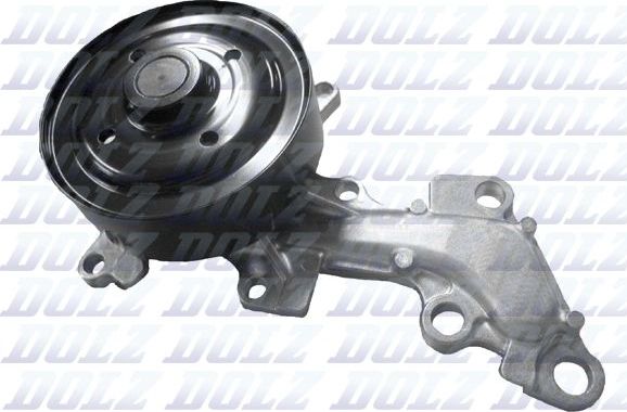 Помпа (водяной насос) Dolz для Subaru Trezia 2011-2016. Артикул T232
