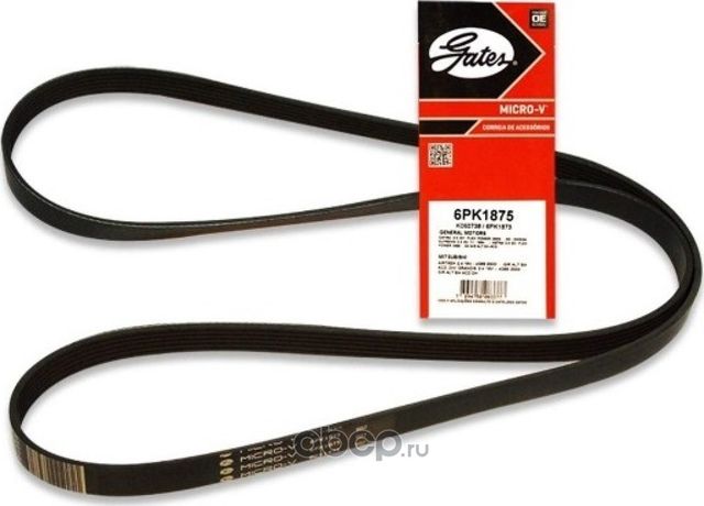 Ремень Gates Gates. Артикул 6PK1875