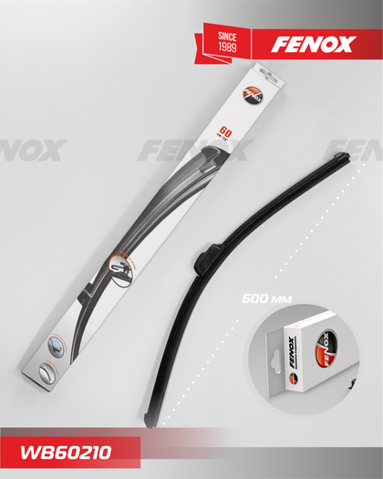 Щетка стеклоочистителя (дворник) Fenox для Suzuki Vitara II 2015-2024. Артикул WB60210