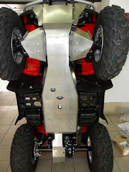 Защита АВС-Дизайн для днища и рычагов ATV Honda Foreman (Rubicon) TRX500 2007-2026. Артикул 50.01ABC