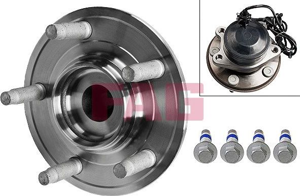Ступица колеса с интегрированным подшипником Fag. Артикул 713 6970 80
