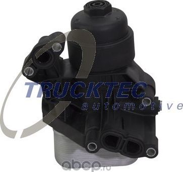 Радиатор масляный (маслоохладитель) для двигателя Trucktec Automotive. Артикул 07.18.103