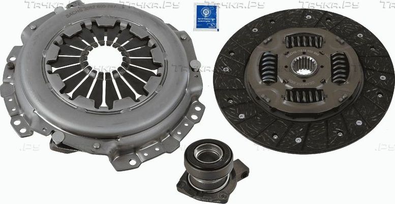 Сцепление (комплект) SACHS Kit plus CSC для Suzuki Grand Vitara III 2005-2015. Артикул 3000 990 501