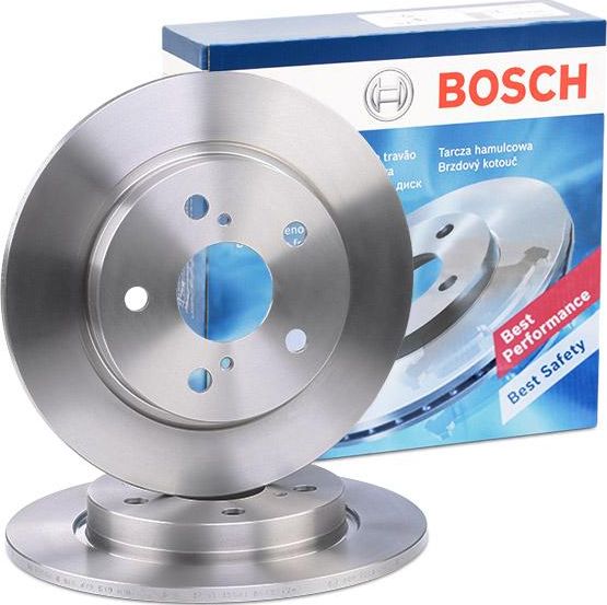 Тормозной диск Bosch задний для Toyota Auris I 2006-2012. Артикул 0 986 479 519