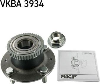 Ступичный подшипник (комплект) SKF. Артикул VKBA 3934