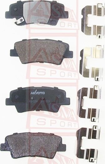 Тормозные колодки Akyoto Packing AKYOTO. Артикул AKD-12204