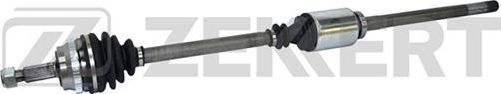 Полуось (привод в сборе, приводной вал) Zekkert передняя правая для Opel Movano II 2001-2006. Артикул AW-4682