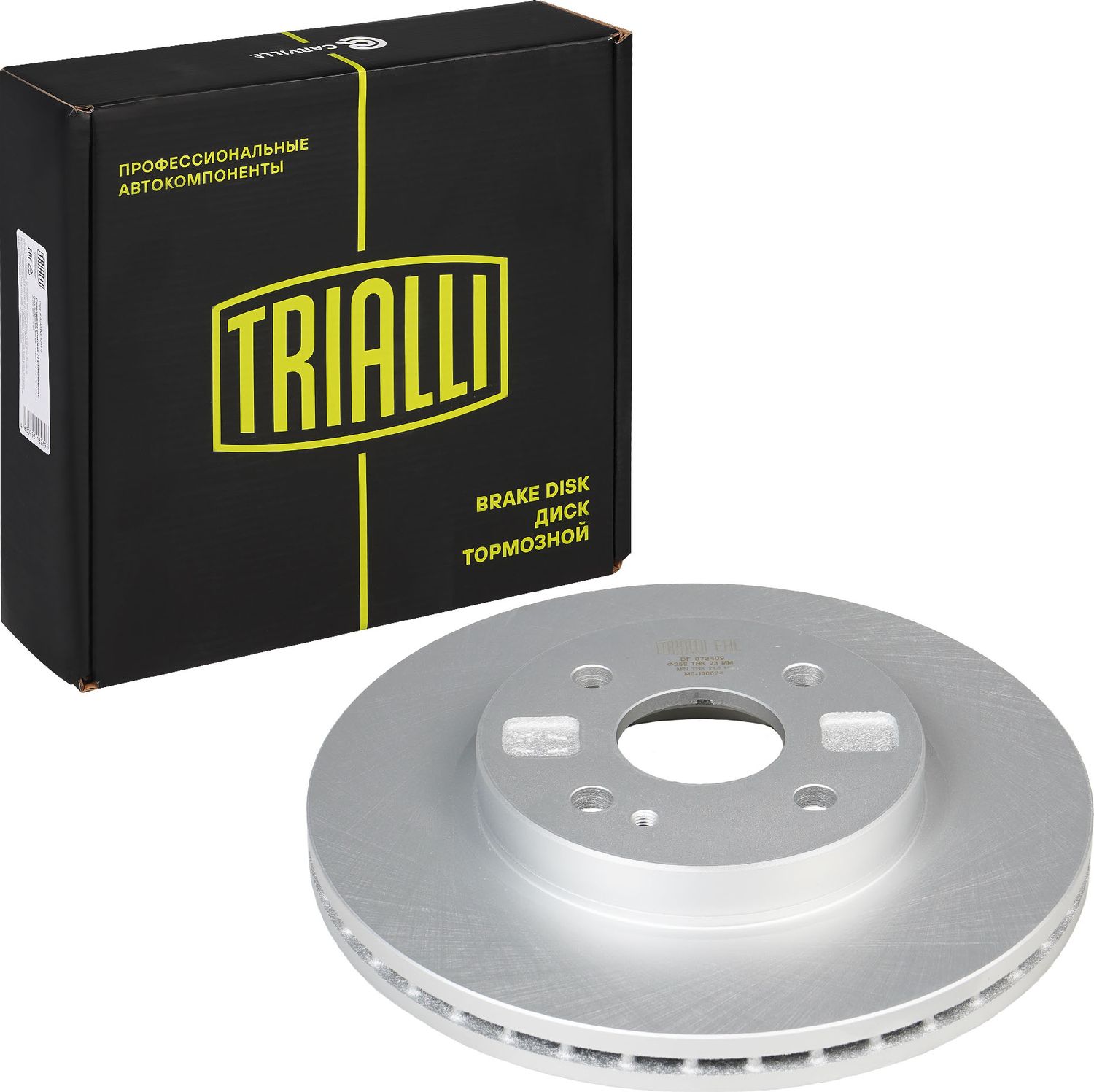 Тормозной диск Trialli. Артикул DF 073409