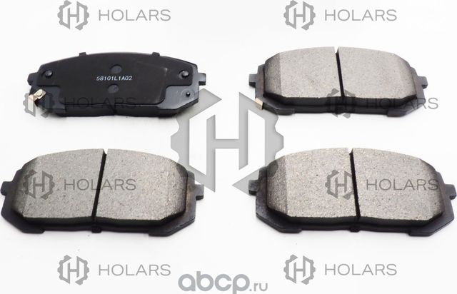 Колодки торм. перед. диск  к-т. для ам Kia K5 V 1 (Holars). Артикул HLBP0011