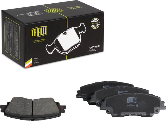 Тормозные колодки Trialli передние для Lexus UX I 2018-2026. Артикул PF 1933